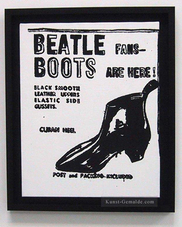Beatle Stiefel Andy Warhol Ölgemälde